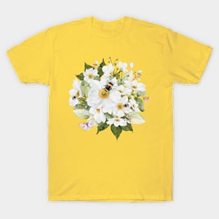 Sweet As Can Be no Lettering with Apple Tree Blossoms T-Shirt